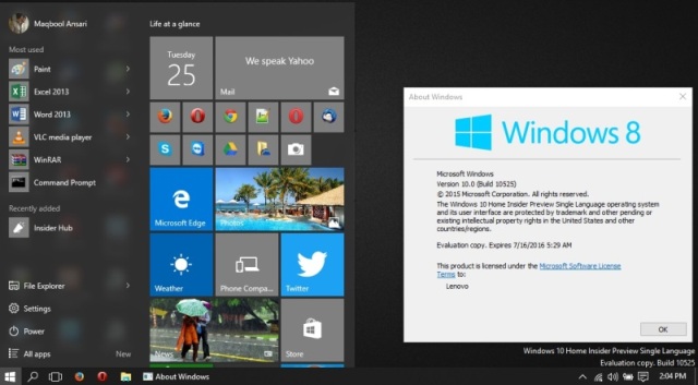 Windows 10 Build-10525-Download
