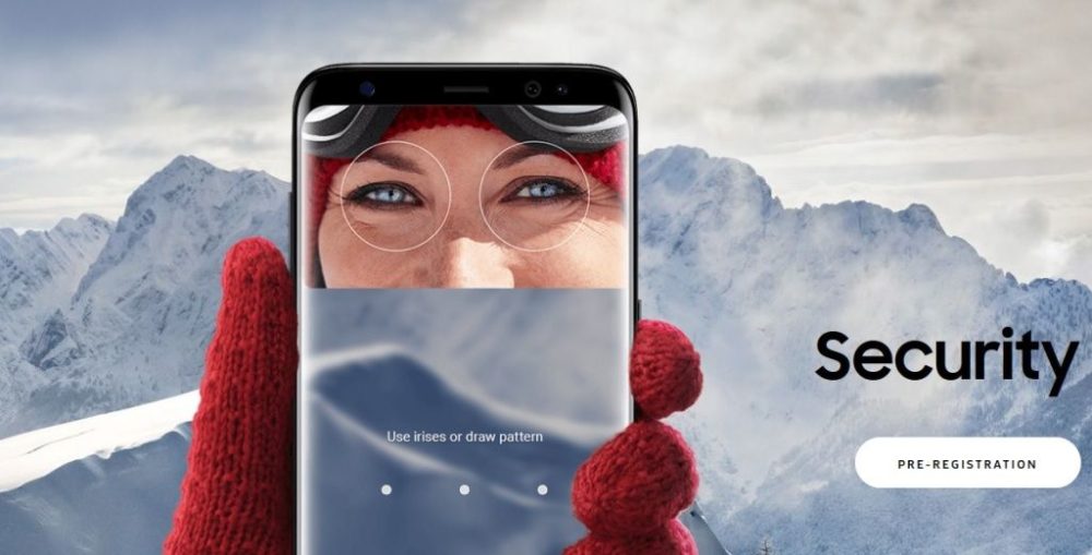 Galaxy S8 Iris Scanner