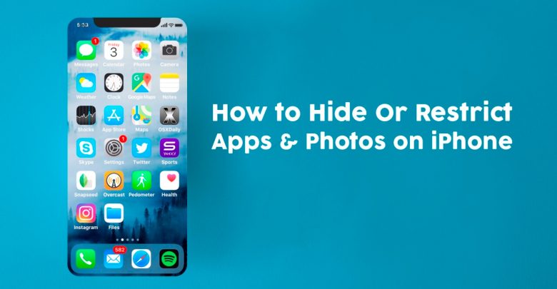 Hide Apps on iPhone