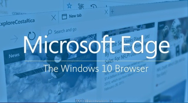 Microsoft Edge Windows 10 Browser image