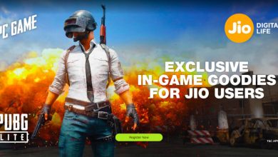 PUBG Lite and Jio Offer and registeration