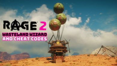 Rage 2 Wasteland Wizard Cheat Codes