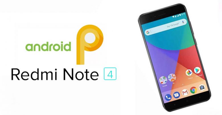 Redmi Note 4 Android 9 Pie Update