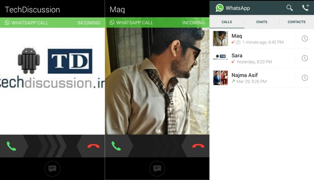 WhatsApp apk with Voice Calls