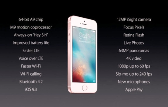 iPhone SE Specifications